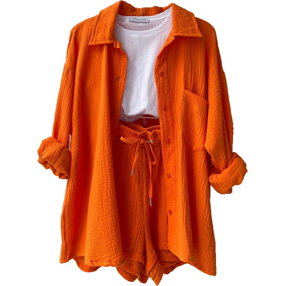 Montrel ™ - Ensemble Suzanne 2 Pièces Décontracté & Confortable