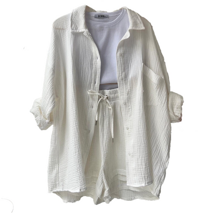 Montrel ™ - Ensemble Suzanne 2 Pièces Décontracté & Confortable