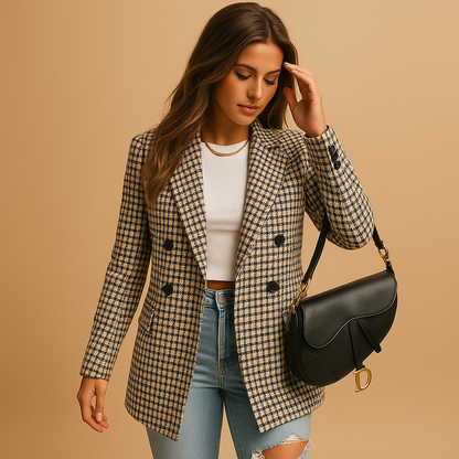 Montrel™ | Blazer ajusté à la coupe classique pour femmes