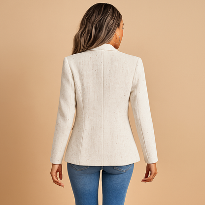 Montrel™ | Blazer ajusté à revers pour femmes